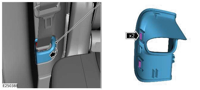 C-Pillar Upper Trim Panel - 110